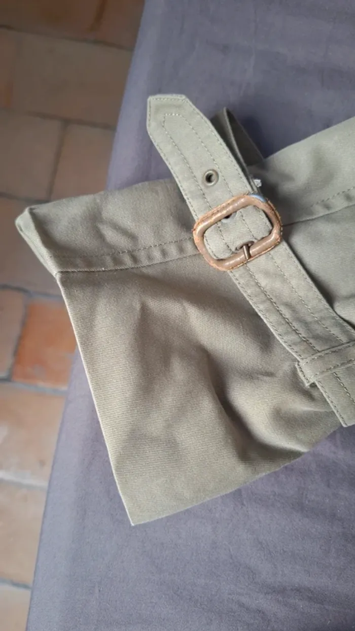 Trench kaki oversize – Taille XL – Bartsons Vintage 🌿 - photo numéro 13
