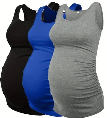 Lot de 3 débardeurs grossesse M