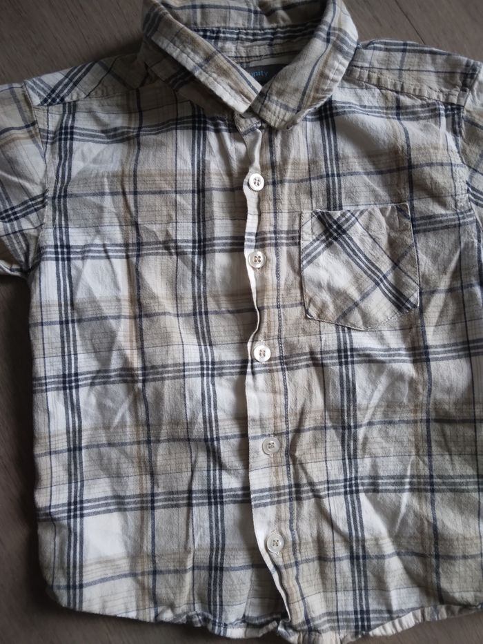 Chemise courtes manches 4ans rn TBE b-unity - photo numéro 5