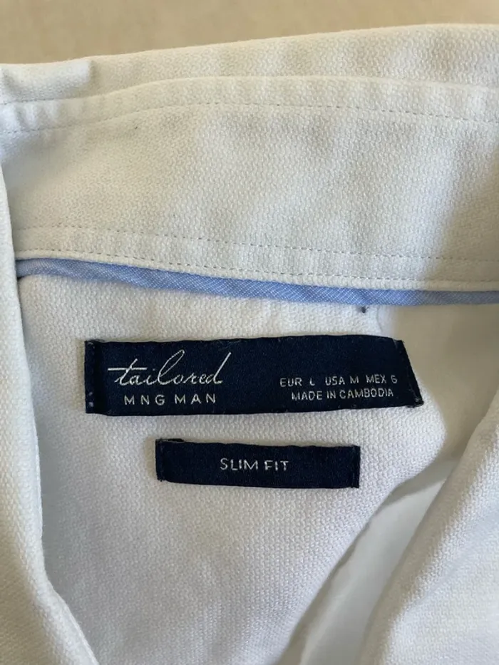 Chemise blanche Mango man - photo numéro 3