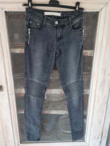 Jean slim.gris anthracite