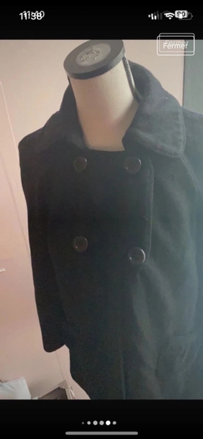 Manteau long noir - photo numéro 3