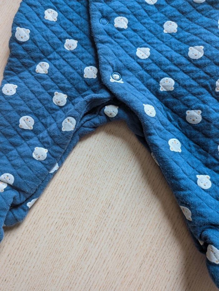 Pyjama matelassé Obaïbi 1 mois 🐻 - photo numéro 4