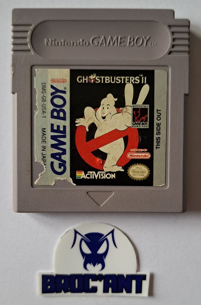 Ghostbusters II 2 black label USA Nintendo Gameboy GB
