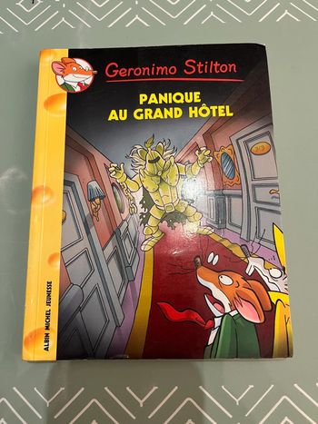 Livre Geronimo Stilton - Panique au grand hôtel