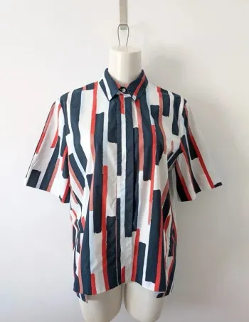 Chemisier manches courtes en coton - COS - taille 36