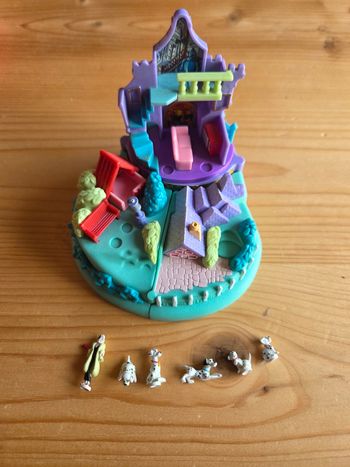 Disney 101 Dalmatiens Polly Pocket Bluebird Vintage 1996 + 6 personnages d’origine 