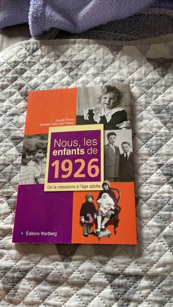#nous les enfants de 1926 Josette Fraval