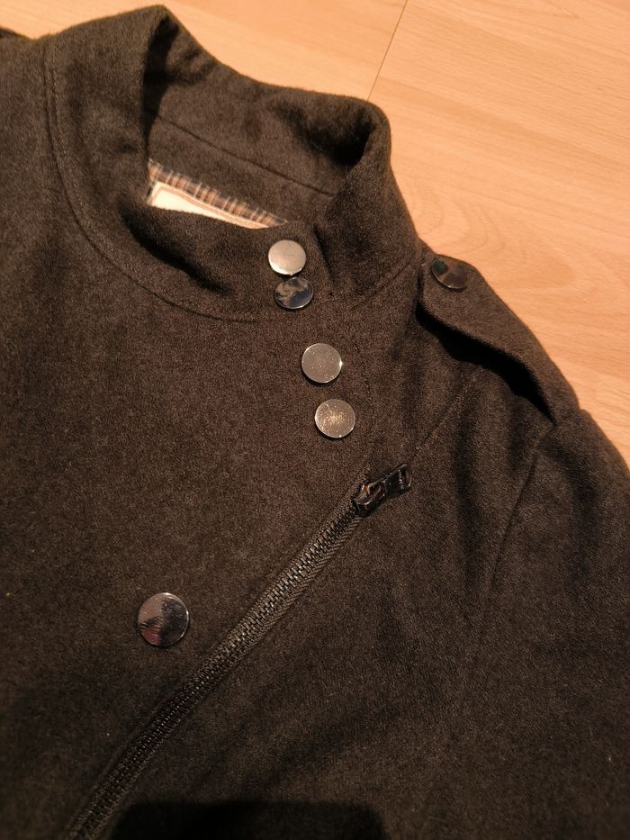 Veste hiver Bershka kaki taille S - photo numéro 3