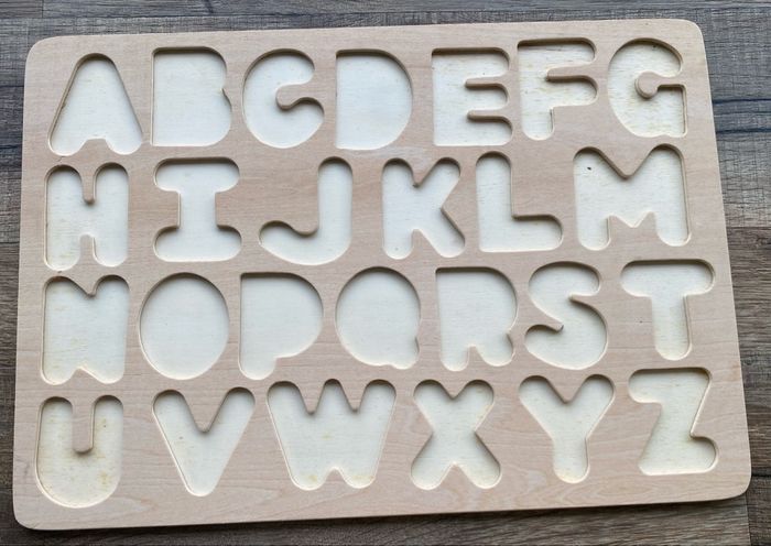 Puzzle alphabet - photo numéro 2