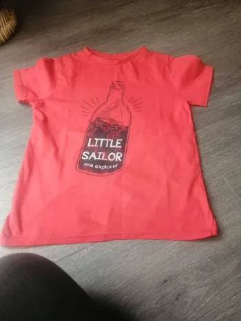 Tee shirt manche courte bouteille 10A