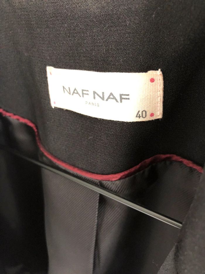 Veste Naf Naf noire taille 40 - photo numéro 3