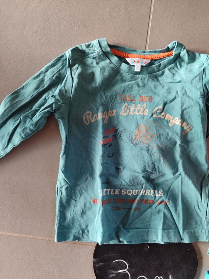 Lot 4 t-shirt manches longues - photo numéro 2