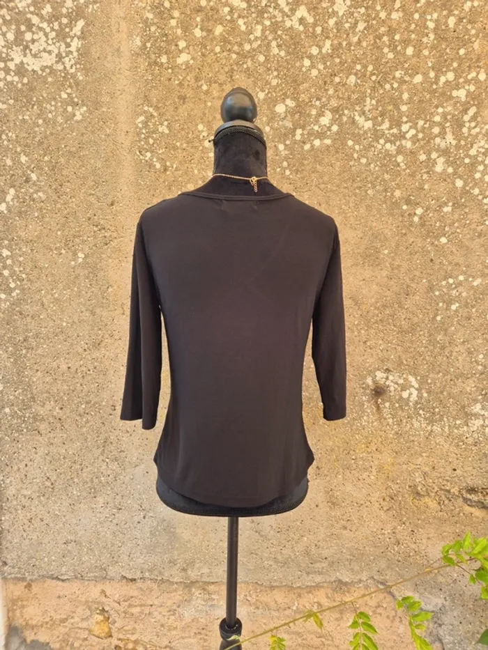 Top a sequins manches 3/4 Women Only T.36 - photo numéro 2