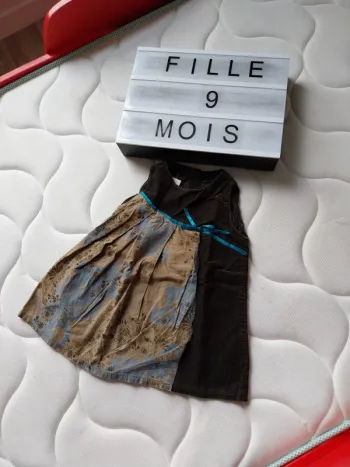 Robe fille 9 mois