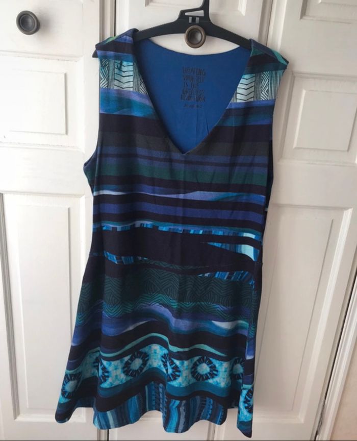 Robe bleue desigual