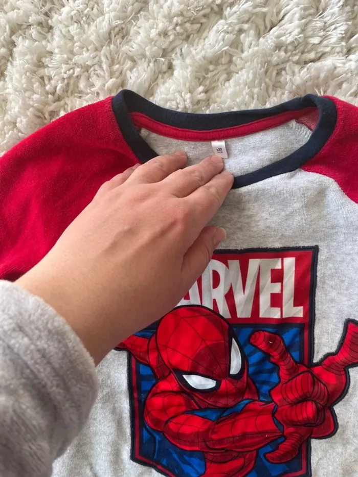 Mot 2 Haut pyjama taille 7 ans / 8 ans Sergent Major et CA - photo numéro 4