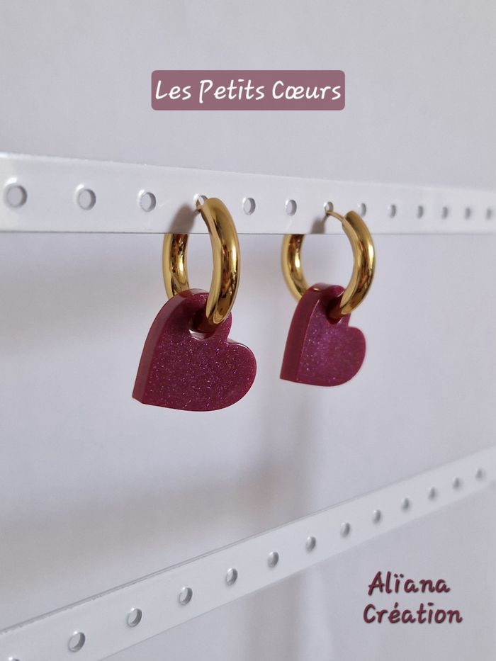 Boucles d'oreilles 💜