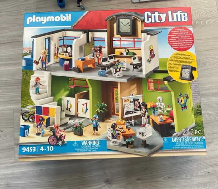 École aménagée Playmobil 9453 citylife - photo numéro 4