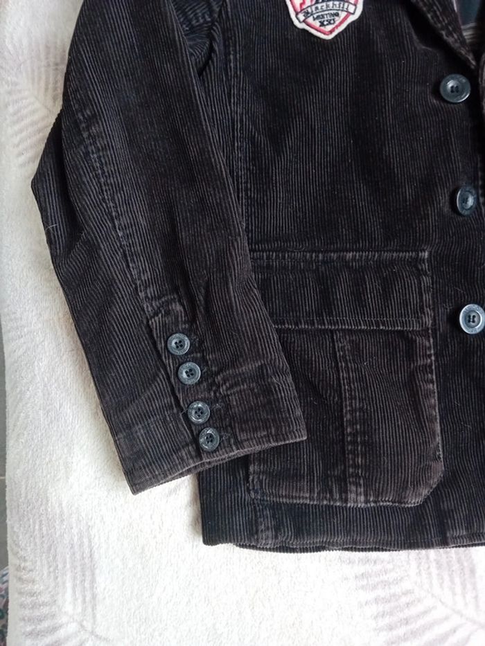 Veste Velour Marron 10 ans Basic One - photo numéro 4