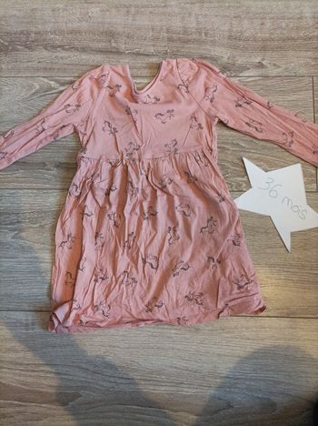 Robe licorne 2-4 ans