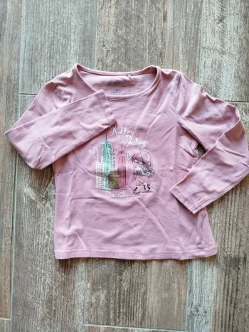 Tee shirt à manches longues fille 5 ans