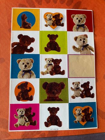 Stickers ours lulu castagnette