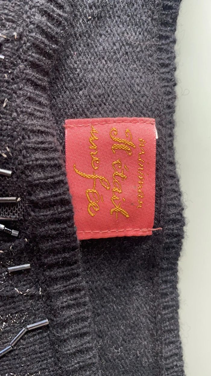 Joli pull noir miniman 16 ans - photo numéro 4