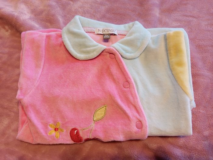 Lot de 2 pyjamas, In Extenso, 6 mois - photo numéro 2