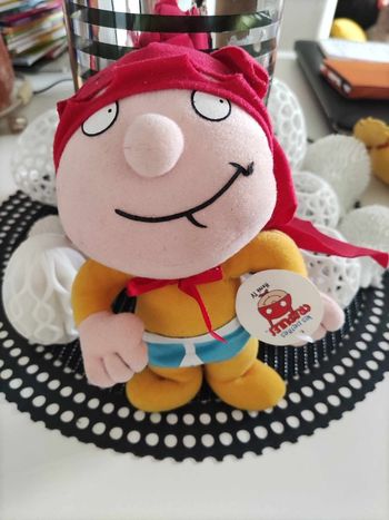 Peluche Hervé télé les petites crapules neuf