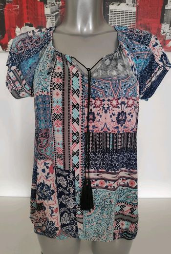 Blouse fleurie