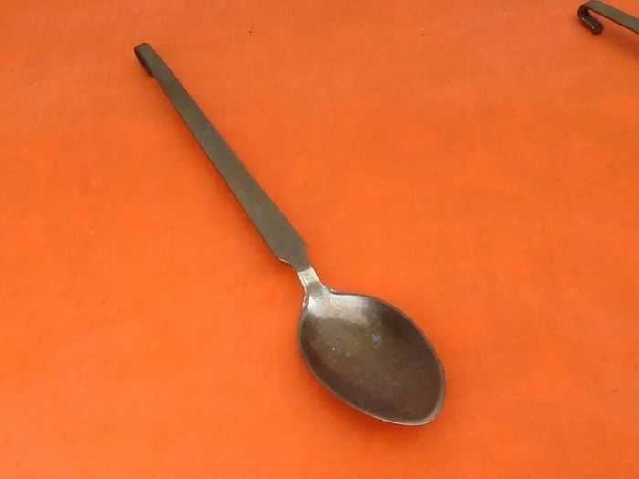 Serviteur de cuisine 5 ustensiles laiton massif - photo numéro 3