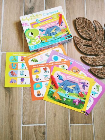 🦕 Jeu educatif électronique sonore Baby electro Les dinosaures marque Nathan