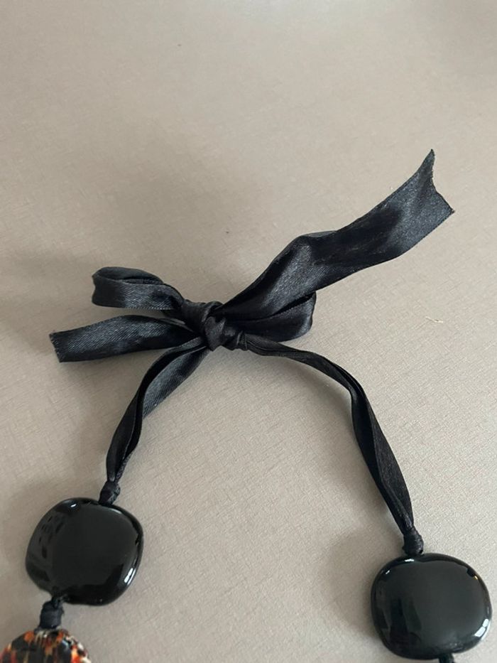 Collier tissus - photo numéro 3