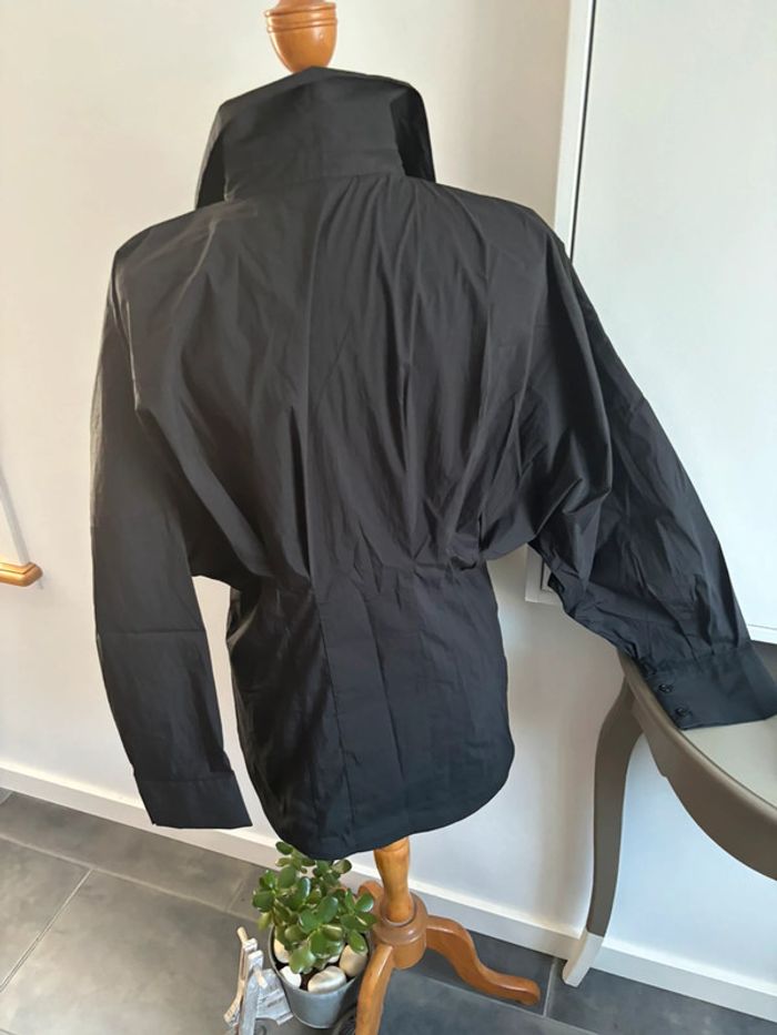 Chemise noire Sisley neuve L - photo numéro 15