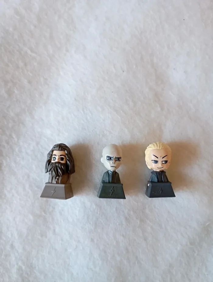 Lot de 3 mini figurines Wizzis Harry Potter - photo numéro 2