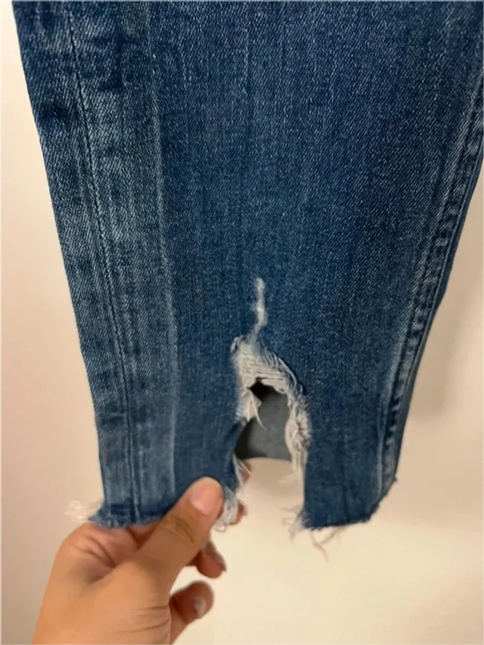Jean skinny destroy bleu brut Divided by H&M - photo numéro 5