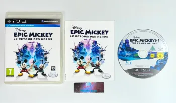 Disney Epic Mickey: Le Retour Des Heros - Jeu PS3 Complet Version FR PAL Sony