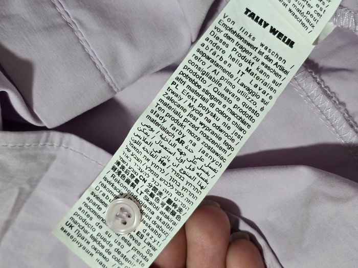 Chemise cintré violette - photo numéro 7