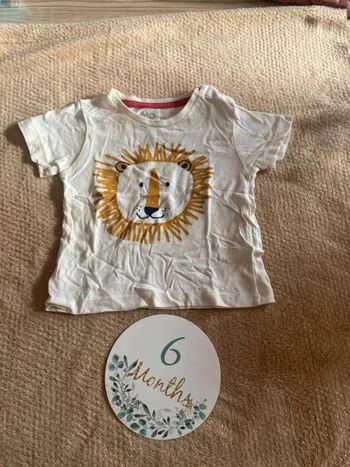 T-shirt 6  mois