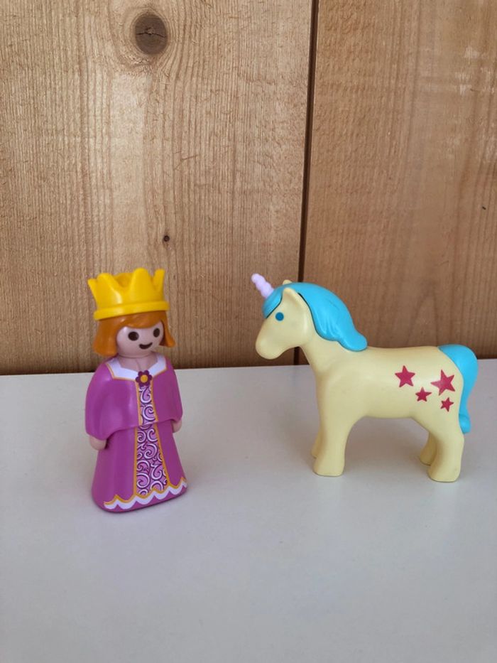 Princesse 👸 et licorne 🦄 playmobil 123 - photo numéro 2