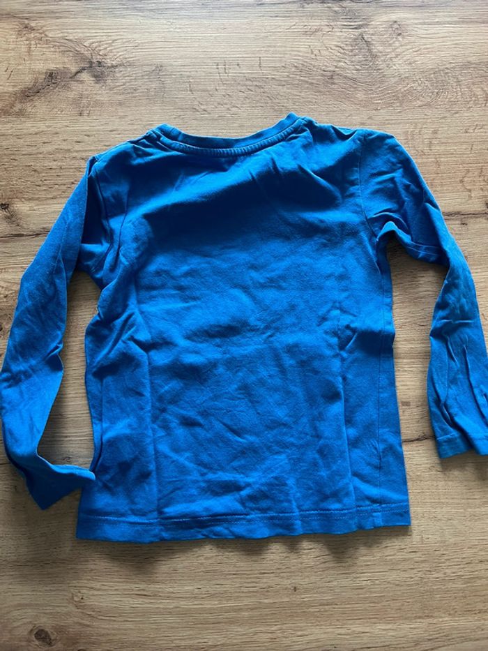T-shirt manches longues bleu garçon NYC 5 ans - photo numéro 3