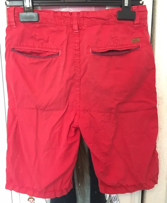 Short rouge ajustable zara 8 ans - photo numéro 3