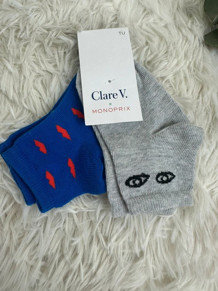 Lot de 2 paires de chaussettes bébé Monoprix Clare V - photo numéro 3