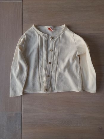 Gilet boutonné 3 ans