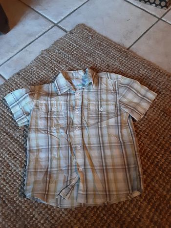 Chemise été garçon 5 ans Tissu bio