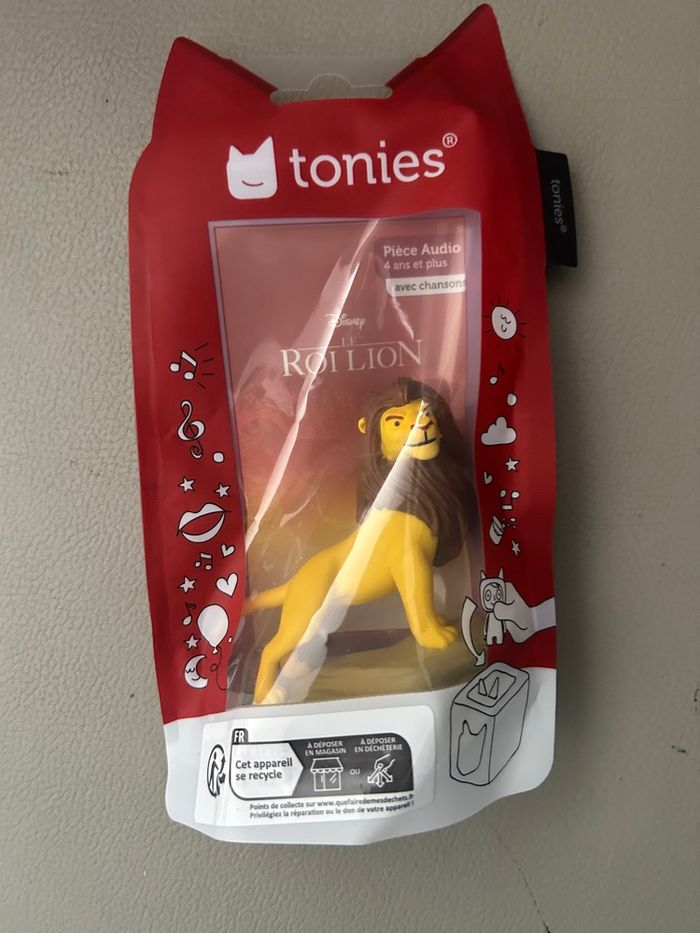 Figurine tonies roi lion Disney pour toniebox neuf
