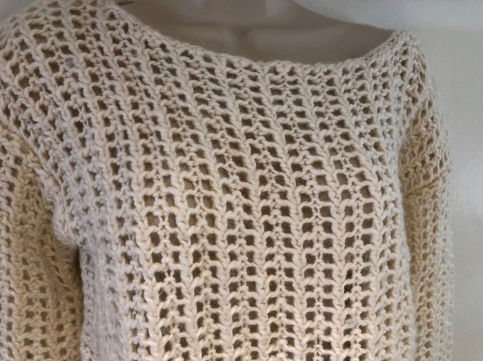 Esprit pull blanc cassé taille M - photo numéro 13