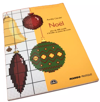 Aurelia Cérulei Noël Plus de 400 motifs à broder au point de croix