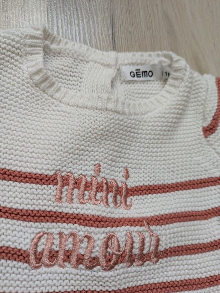 Pull fille un mois - photo numéro 3